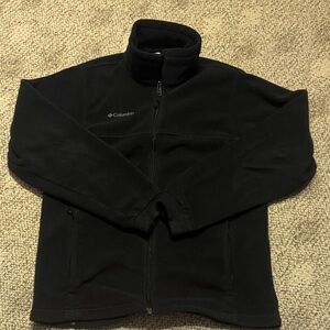 EUC Columbia Black Full-Zip Jacket